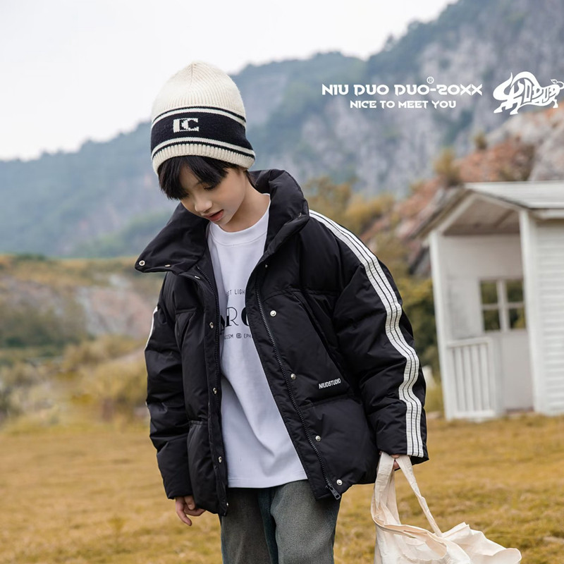 牛哆哆2024冬新款男童女童羽绒服外套儿童90白鸭绒童装潮韩版2611,淘宝优惠券,粉丝福利购,淘宝优惠卷