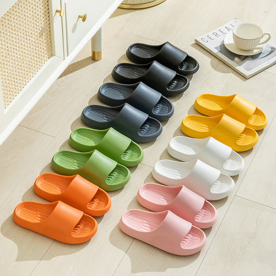 Pack of six pairs of hospitality room slippers