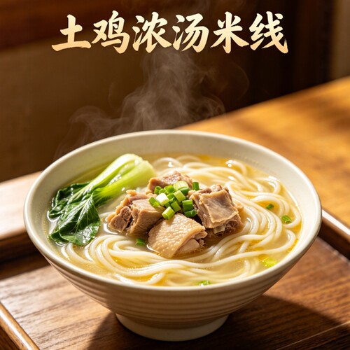 凯壮云南过桥米线速食米粉丝干米线正宗袋装鸡汤菌菇小锅米线肥汁 - 图0