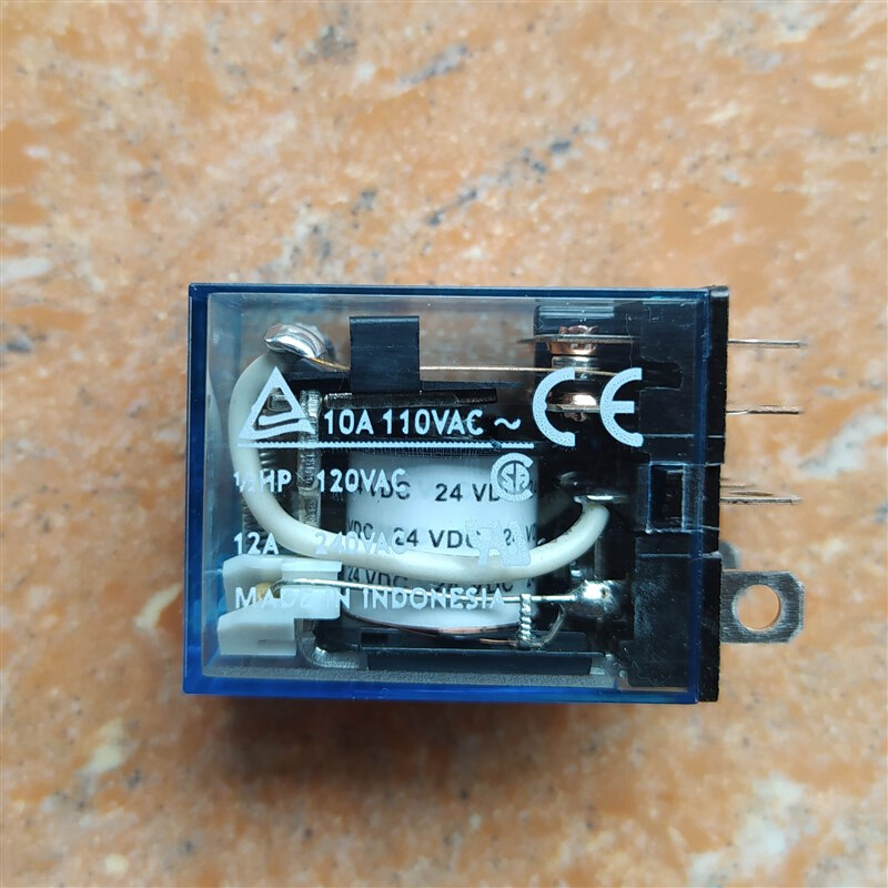 中间继电器IEC255 5A LY2N-J AC220V DC24V 12V 小型8脚二开二闭