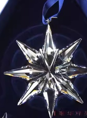 施华洛世奇水晶2009版大雪花挂件