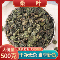 Post-frost mulberry leaf tea 500g Tite grade new stock Non-wild mulberry leaf mulberry leaf Chinese herbal medicine tender bud