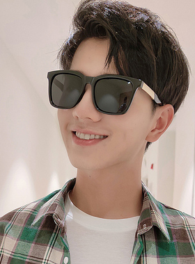 墨镜男潮高级感网红眼睛大脸眼镜开车专用男士太阳镜防紫外线强光