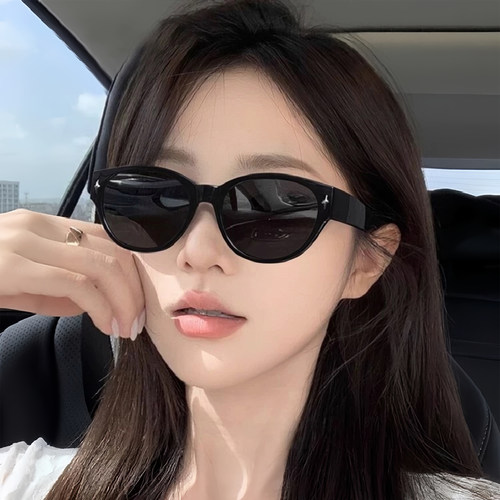 开车近视专用套镜墨镜女款高级感2025新款偏光防晒可套太阳镜眼镜 - 图1