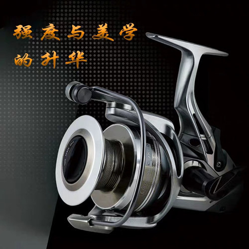 台湾宝熊OKUMA 钢铁侠战神罗尼钓组欧鲤飞德巨物库钓双泄力纺车轮 - 图1