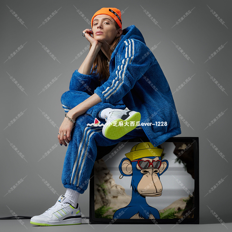 adidas三叶草PUNKS COMIC X BAYC X GMONEY FORUM休闲板鞋IE1855-图1