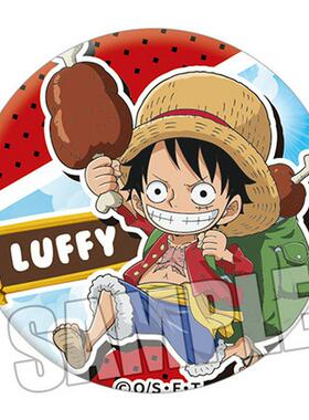 onepiece海贼王航海王吧唧 路飞/罗/乔巴/艾斯/山治Q版徽章胸章02