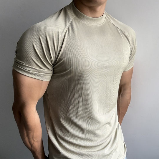 American style sports short sleeve men's quick dry summer