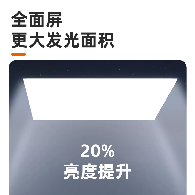 已接入米家智能面板灯 小爱同学厨房卫生间集成吊顶铝扣板平板灯 - 图2