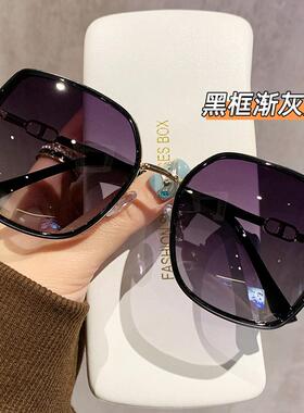 墨镜女款2025新款级感防晒防紫外线开车偏光太阳眼镜近视带度数