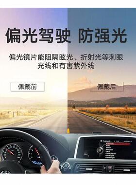 GM偏光防晒墨镜男女士款2024新款遮阳防紫外线太阳眼镜级感潮流