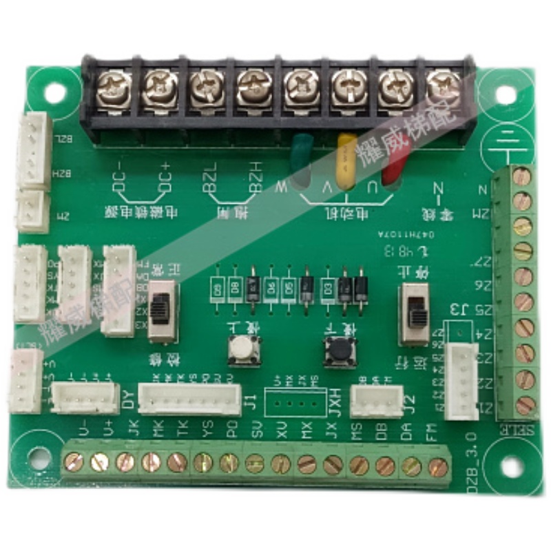 杂物电梯配件szelec端子板DZB-3.0/3.1/接线主控板原装现货出售秒-图3