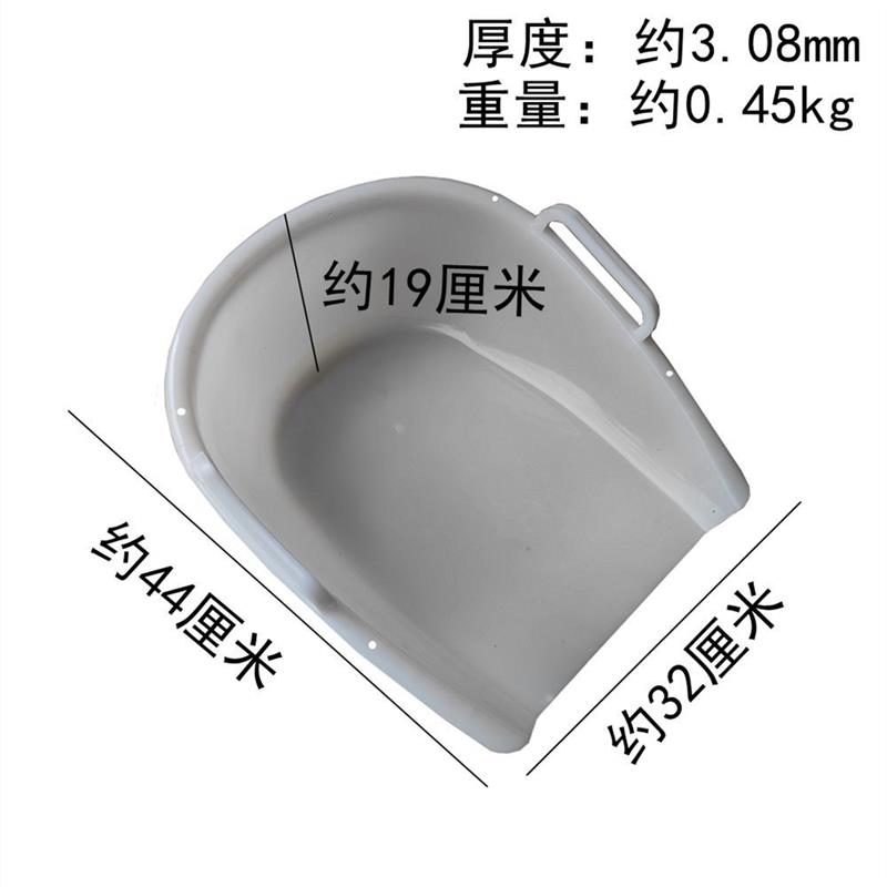 农用塑料粮食撮箕搓子灰斗箕斗垃圾铲戳子撮子家用矬子大畚箕工具 - 图2