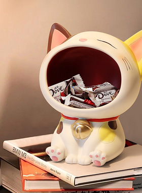 创意猫咪玄关桌面摆件