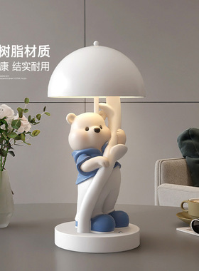 可爱小熊氛围夜灯婚房摆件