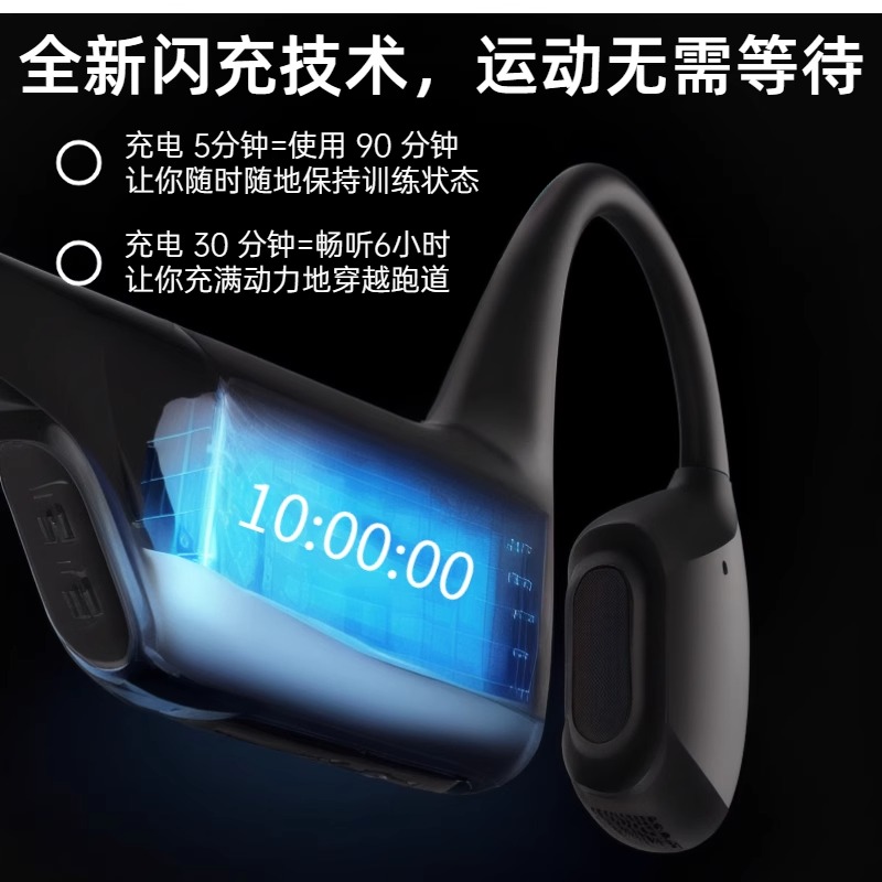 Shokz韶音OpenRun Pro骨传导蓝牙耳机无线运动跑步耳机不入耳S810 - 图2