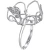 S925 sterling silver universal ring set with amber beeswax for women