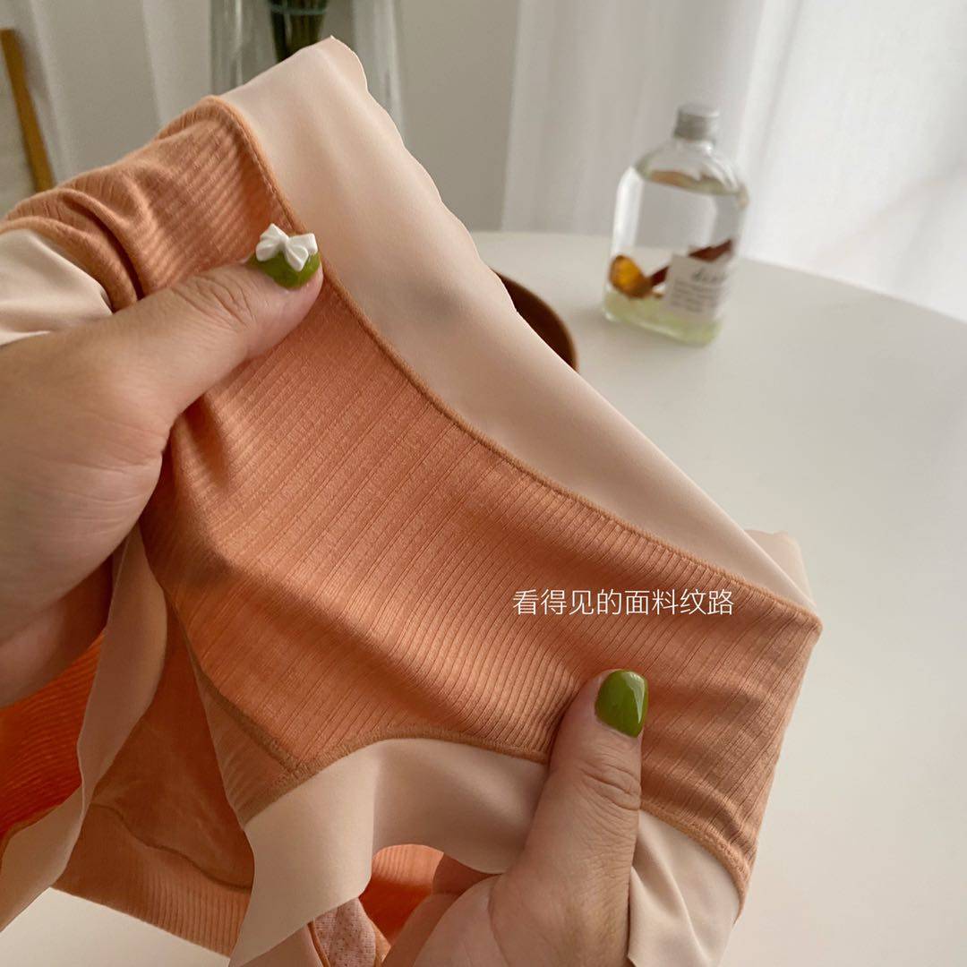 螺纹棉孕妇低腰女棉裆无痕短裤内裤 amelielady内裤