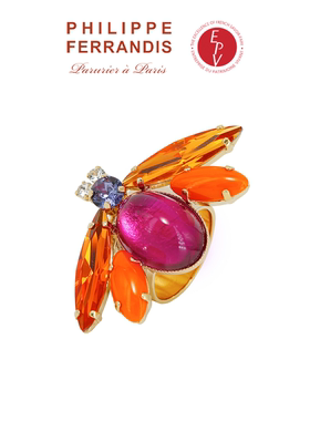 【法国进口】PF菲昂迪斯高定逐光之翼系列戒指女轻奢小众设计