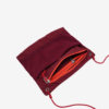 HDBFORM contrasting color functional crossbody bag