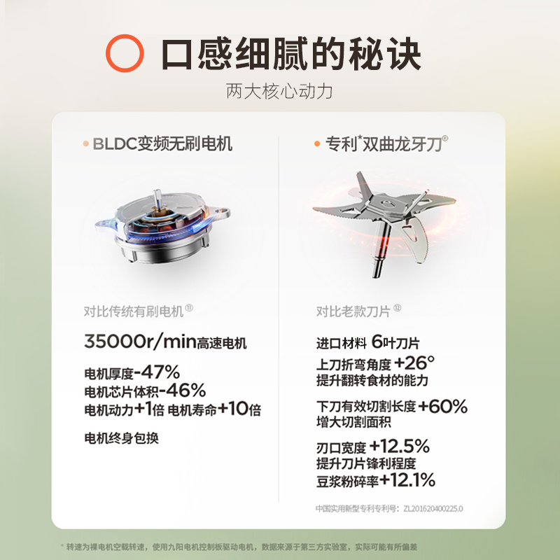 九阳变频轻音破壁机0涂层家用豆浆机低音五谷杂粮辅食搅拌料理机,淘宝优惠券,粉丝福利购,淘宝优惠卷