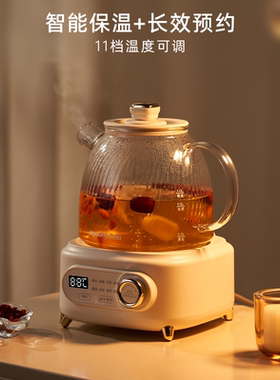 九阳全玻璃养生壶煮茶器新款