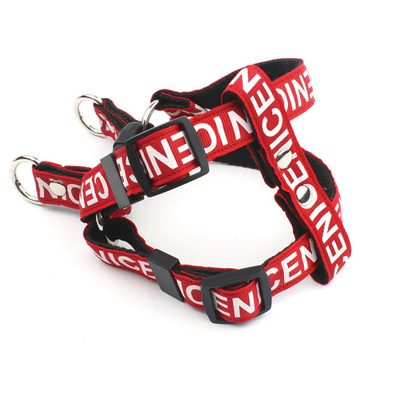 Trendy brand chain method Teddy chest type cat walking rope leash