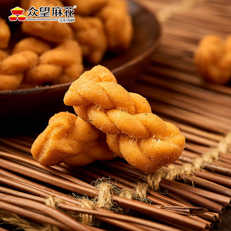 众望小麻花袋装独立包装特产网红零食椒盐麻花290g,淘宝优惠券,粉丝福利购,淘宝优惠卷