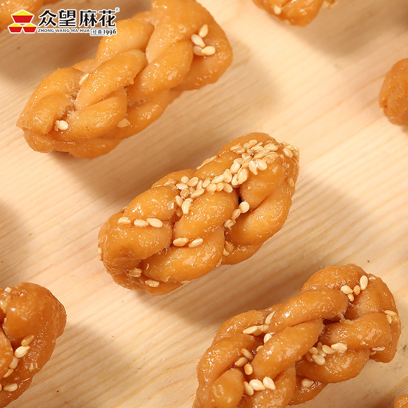 众望小麻花袋装独立包装特产网红零食椒盐麻花290g,淘宝优惠券,粉丝福利购,淘宝优惠卷