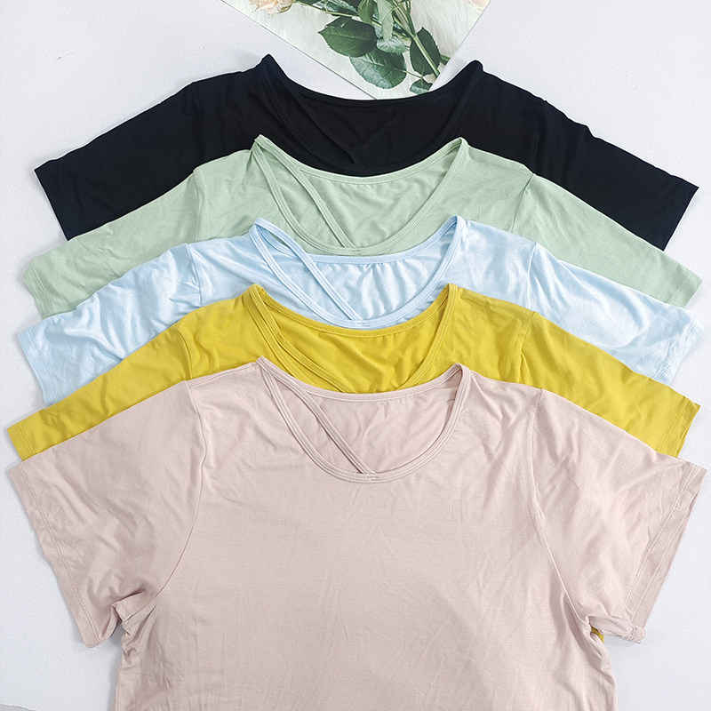 宽松瑜伽上衣女罩衫显瘦遮臀运动训练T恤短袖薄款速干运动健身服,淘宝优惠券,粉丝福利购,淘宝优惠卷