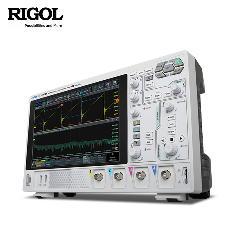 RIGOL普源示波器DHO1074/DHO1104数字四通道全触控屏DHO1072/1204 - 图0