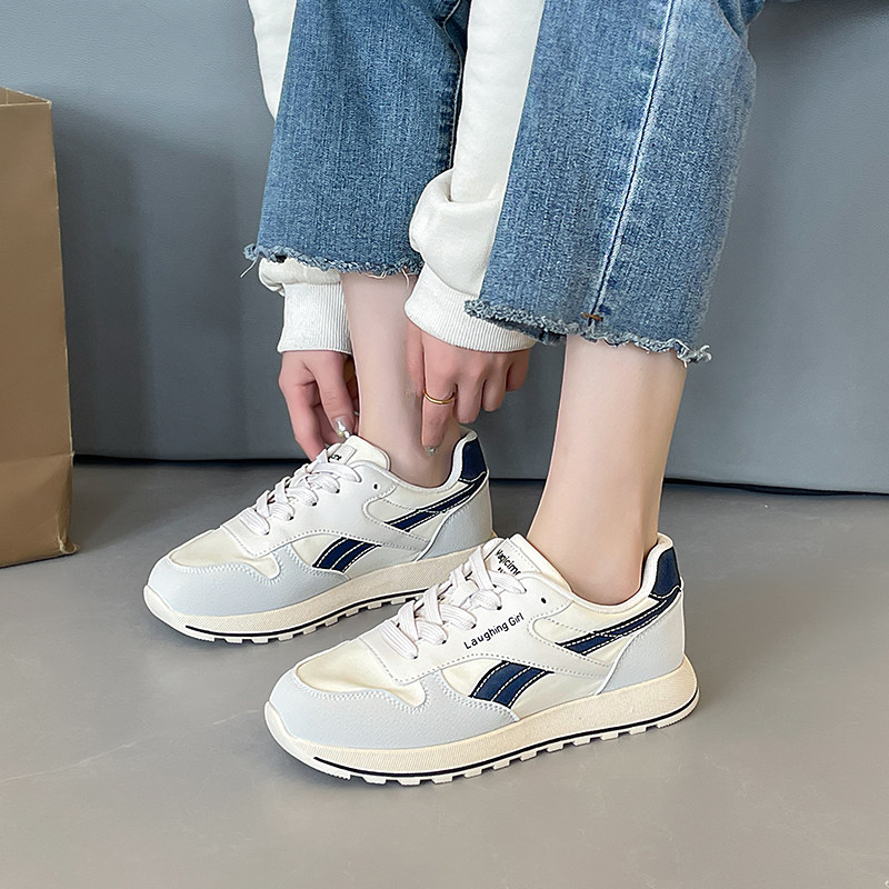 奥古狮登华夫阿甘鞋女2026新款春冬百搭轻便休闲板鞋显脚小厚底老,淘宝优惠券,粉丝福利购,淘宝优惠卷