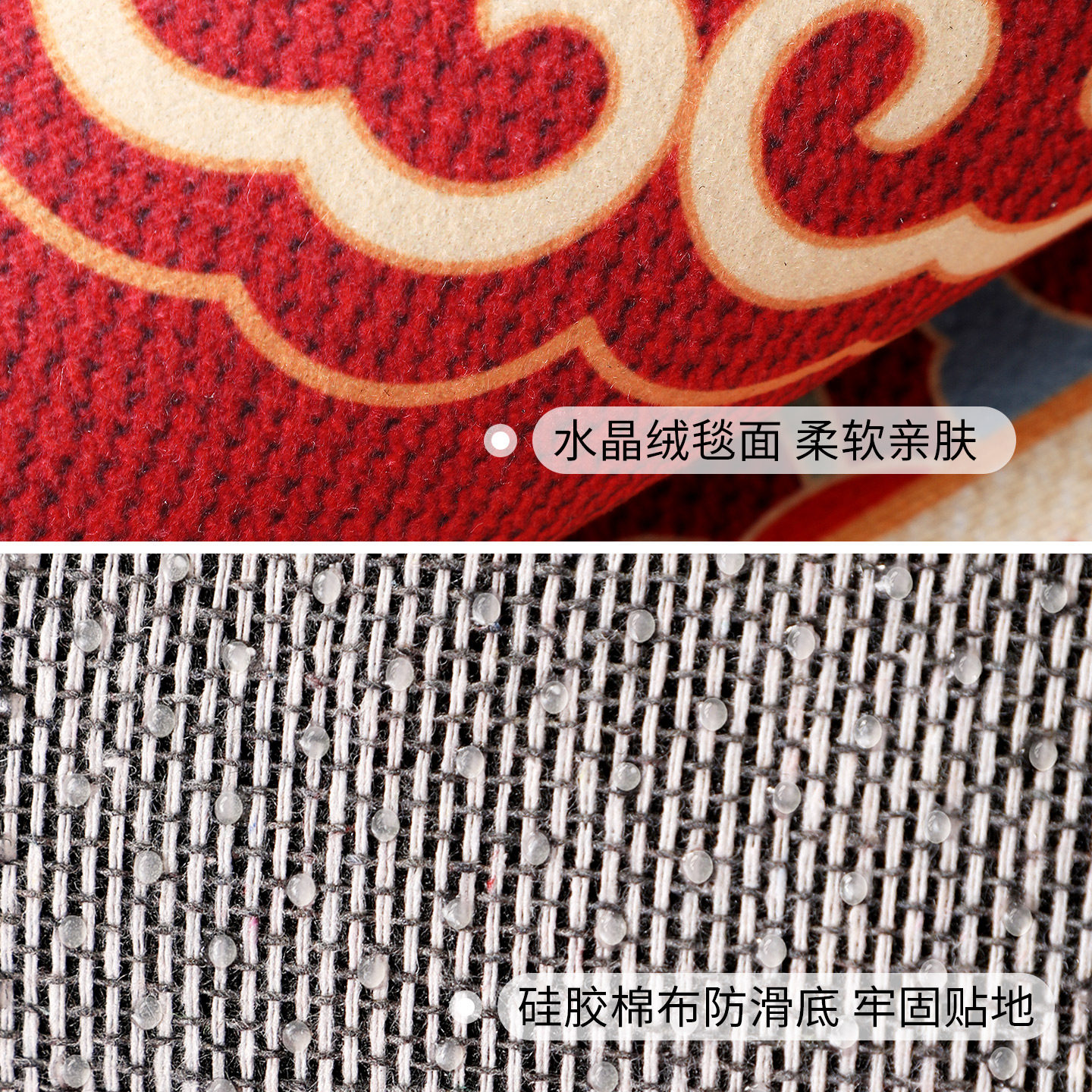 High-end anti-slip, dirt-resistant, no-wash dust-removing elevator mat