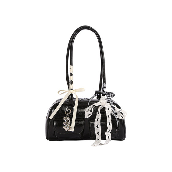 Xu Yunzhen's same style bowling bag Boston bag