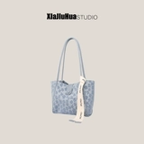 Весенняя вместительная и большая универсальная сумка на одно плечо, коллекция 2022