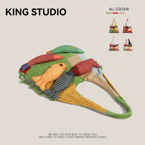 Трикотажная дизайнерская сумка через плечо, сумка на одно плечо для отдыха, тренд сезона