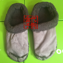 Wool Inside Cotton Mens Set Shackle Suede Suede Suede Cotton Thick High Hairy Shoes Winter Child Gear Porthole Gaga Girl Sets A Can A