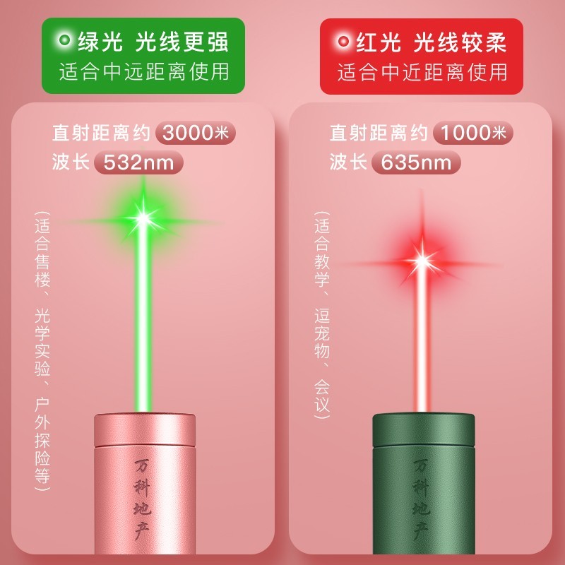 激光灯远射强光红外线笔指星笔激光镭射手电筒激光射灯激光手电筒-图2