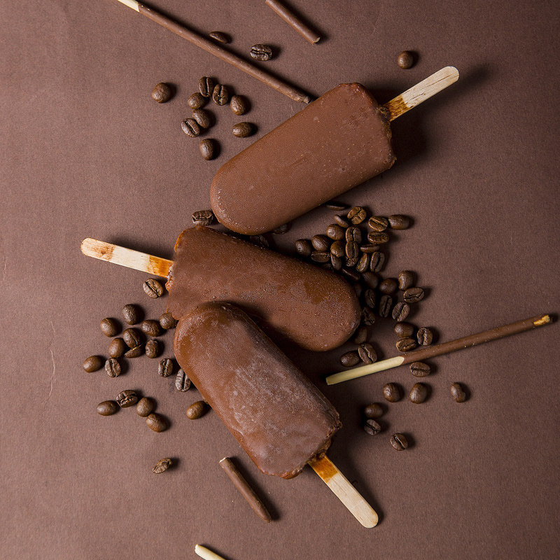 【5支】伊利苦咖啡雪糕冰淇淋冷饮巧克力冰激凌甄稀茉莉荔枝雪糕 - 图1