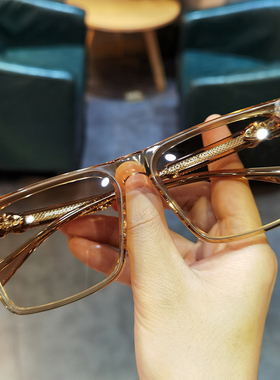 复古板材方框墨镜防紫外线