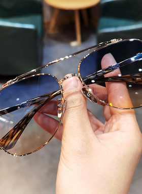 简丹男女蛤蟆镜复古墨镜