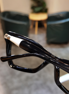 新款个性手工板材粗框太阳镜