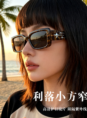 复古豹纹墨镜女款2026新款