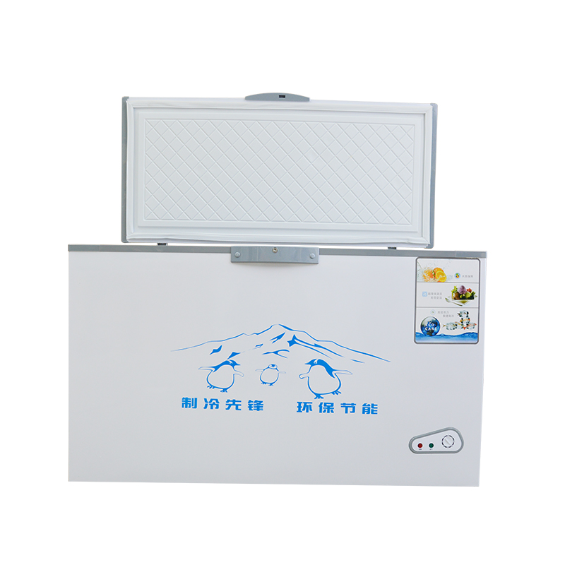 墨香雪冰柜商用大容量冷藏冷冻柜卧式全单温双温小型速冻超市冷柜-图0