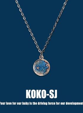 星月项链日韩ins网红同款浪漫星空系列梦幻简约学生可爱百搭饰品