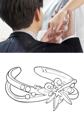 恋与深空结婚戒指时尚潮流高级感