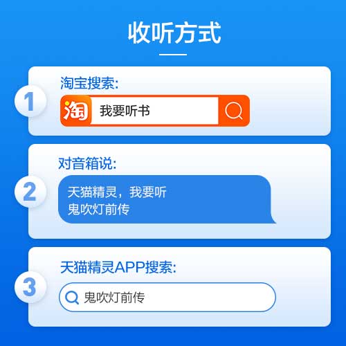 鬼吹灯前传非实体书盗墓七座能令风云变幻的古墓，藏于古墓之外的又是一个怎样的惊天秘密？天猫精灵有声内容-图2