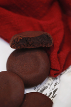 Shop Owner Favorites Black Cocoa Semi Cooked Chocolate Soft Cookie Cookies (full 100) Ancient Cakes