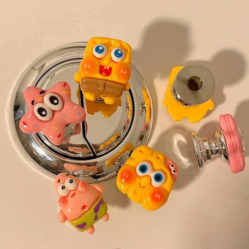 一套4个~可爱马桶开关按压器美甲专用家用卫生间冲水开关辅助神器,淘宝优惠券,粉丝福利购,淘宝优惠卷