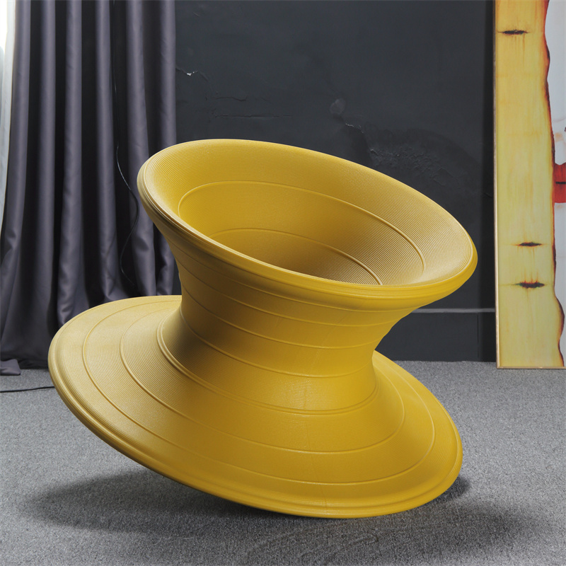 旋转大陀螺椅子不倒翁360度儿童前庭平衡感统训练器材商场休闲椅